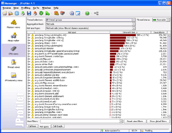 Profiling Jive Messenger 2.3.0